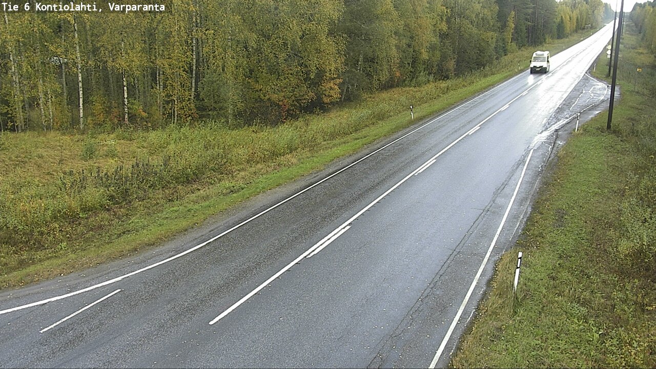 Weather Camera Image Road 6 Kontiolahti, Varparanta, Kontiolahti, Pohjois-Karjala