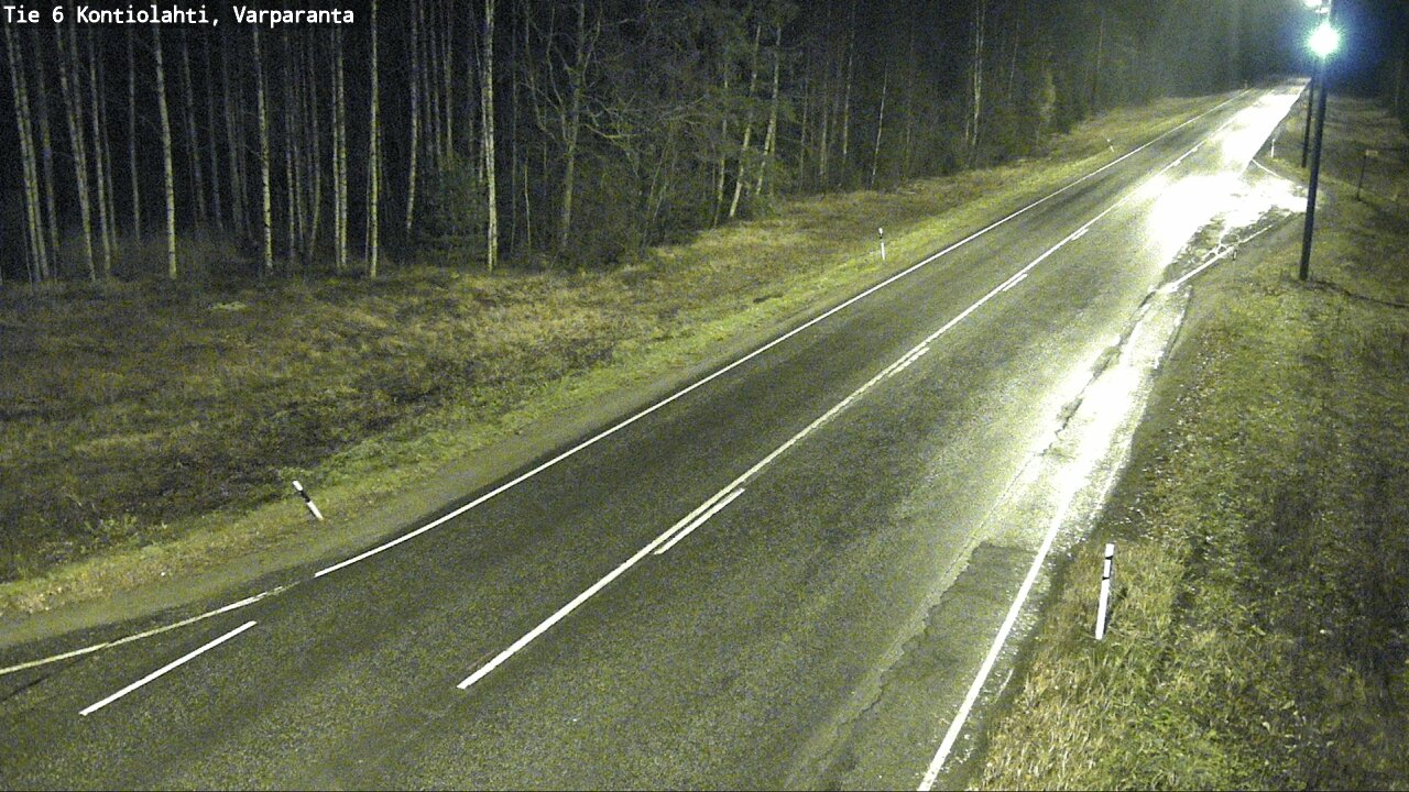 Kelikamerat Kuva Tie 6 Kontiolahti, Varpara, Kontiolahti, Pohjois-Karjala