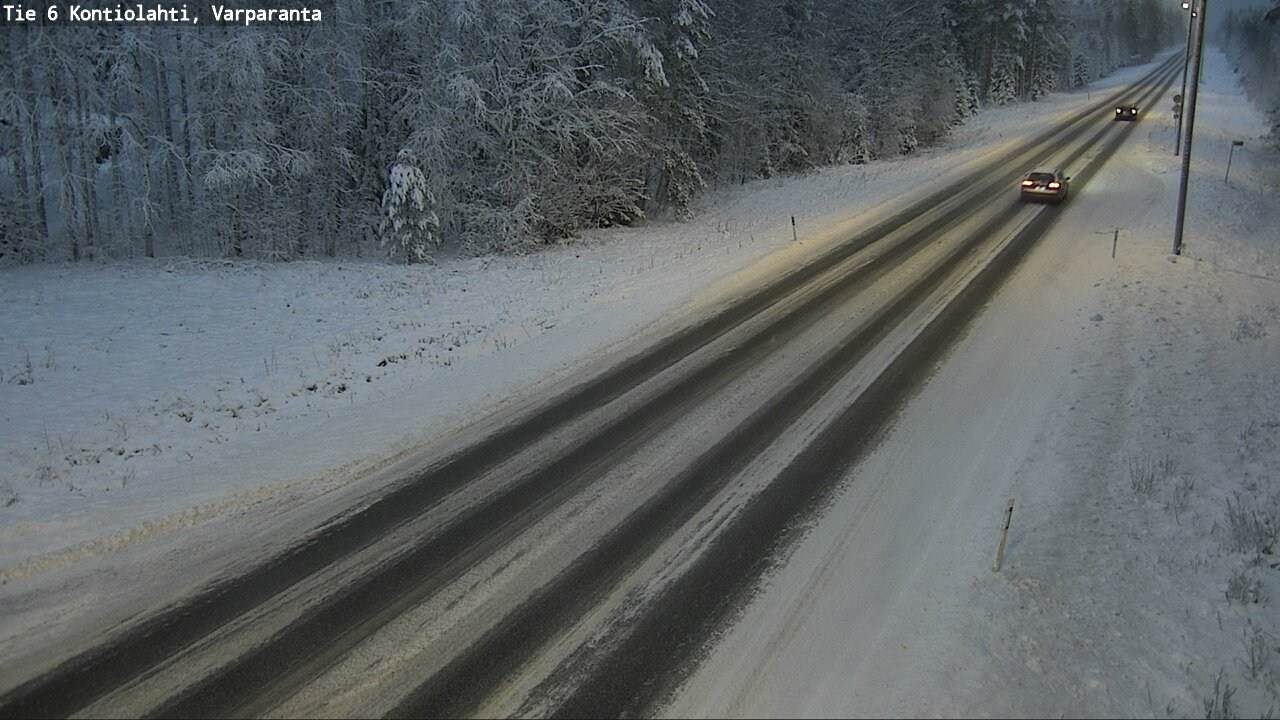 Kelikamerat Kuva Tie 6 Kontiolahti, Varpara, Kontiolahti, Pohjois-Karjala