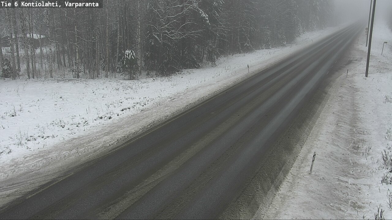 Weather Camera Image Road 6 Kontiolahti, Varparanta, Kontiolahti, Pohjois-Karjala