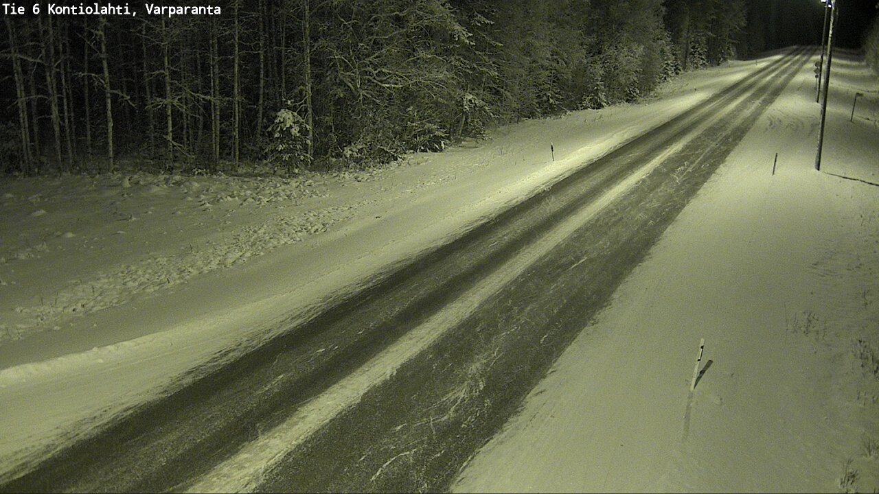 Kelikamerat Kuva Tie 6 Kontiolahti, Varpara, Kontiolahti, Pohjois-Karjala