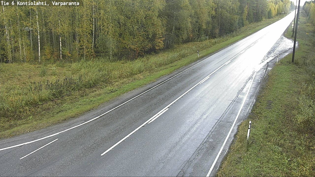 Kelikamerat Kuva Tie 6 Kontiolahti, Varpara, Kontiolahti, Pohjois-Karjala