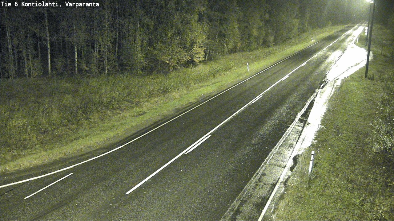 Weather Camera Image Road 6 Kontiolahti, Varparanta, Kontiolahti, Pohjois-Karjala