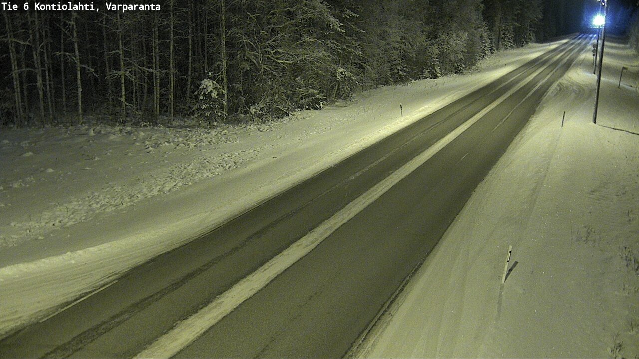 Kelikamerat Kuva Tie 6 Kontiolahti, Varpara, Kontiolahti, Pohjois-Karjala