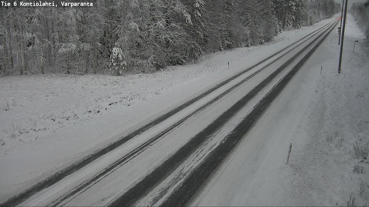 Kelikamerat Kuva Tie 6 Kontiolahti, Varpara, Kontiolahti, Pohjois-Karjala