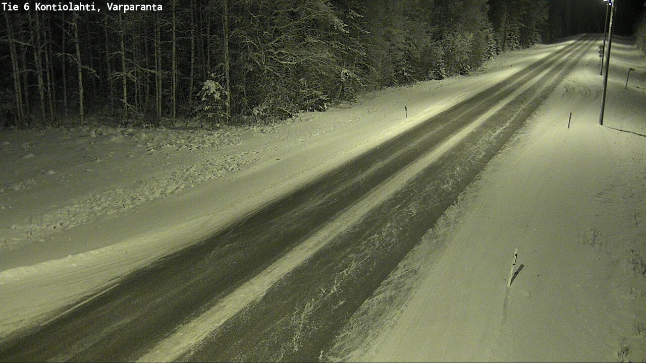 Kelikamerat Kuva Tie 6 Kontiolahti, Varpara, Kontiolahti, Pohjois-Karjala