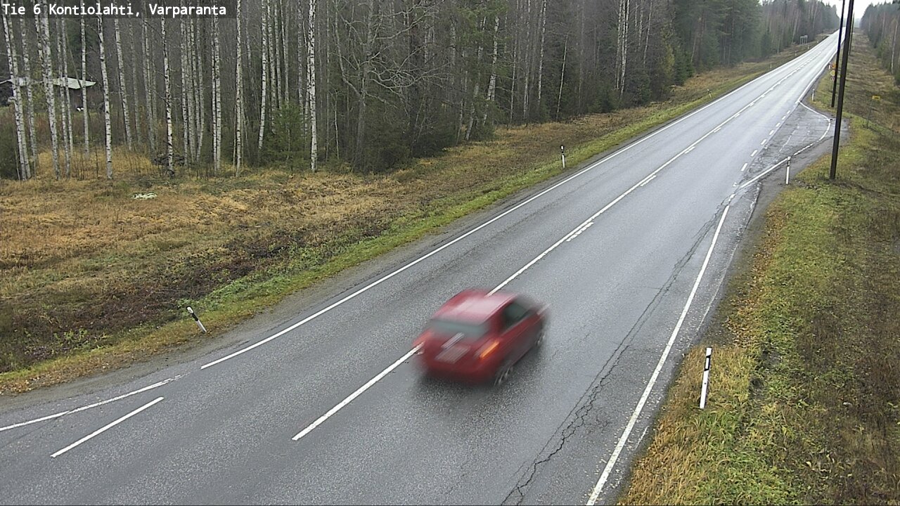 Kelikamerat Kuva Tie 6 Kontiolahti, Varpara, Kontiolahti, Pohjois-Karjala