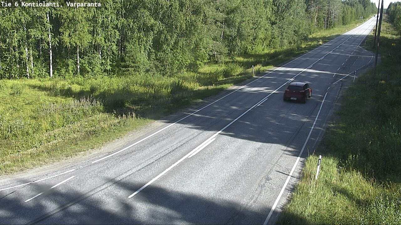 Kelikamerat Kuva Tie 6 Kontiolahti, Varpara, Kontiolahti, Pohjois-Karjala
