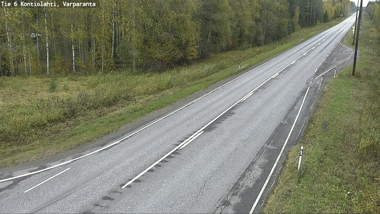 Kelikamerat Kuva Tie 6 Kontiolahti, Varpara, Kontiolahti, Pohjois-Karjala