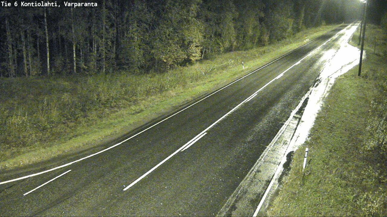 Weather Camera Image Road 6 Kontiolahti, Varparanta, Kontiolahti, Pohjois-Karjala