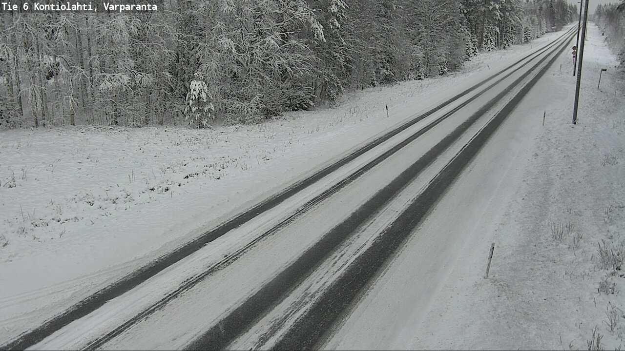 Kelikamerat Kuva Tie 6 Kontiolahti, Varpara, Kontiolahti, Pohjois-Karjala