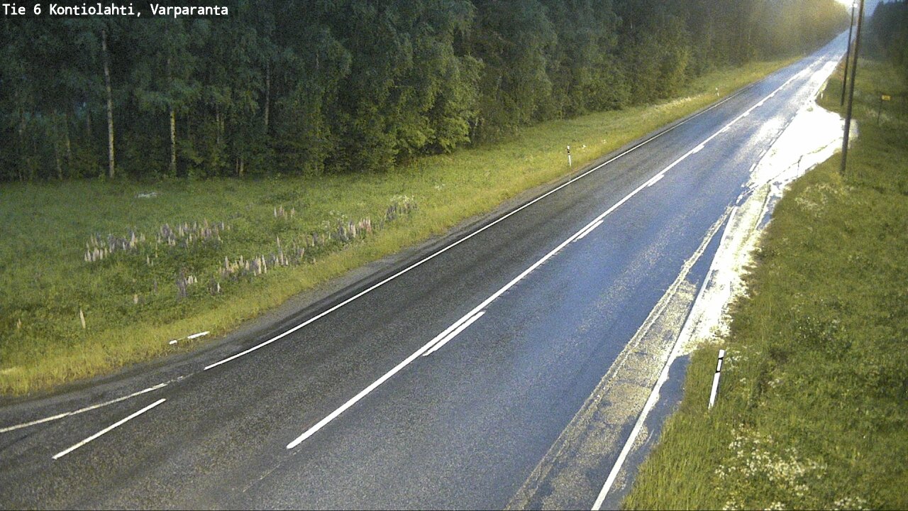 Kelikamerat Kuva Tie 6 Kontiolahti, Varpara, Kontiolahti, Pohjois-Karjala