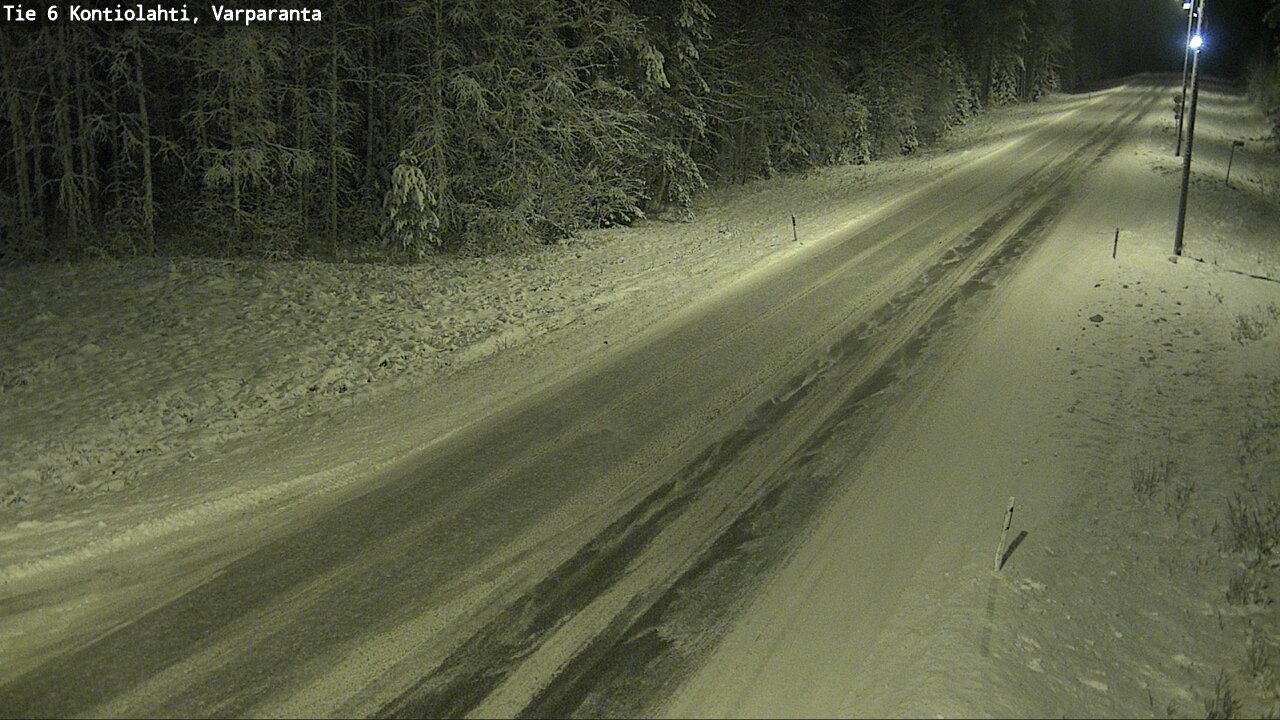 Kelikamerat Kuva Tie 6 Kontiolahti, Varpara, Kontiolahti, Pohjois-Karjala