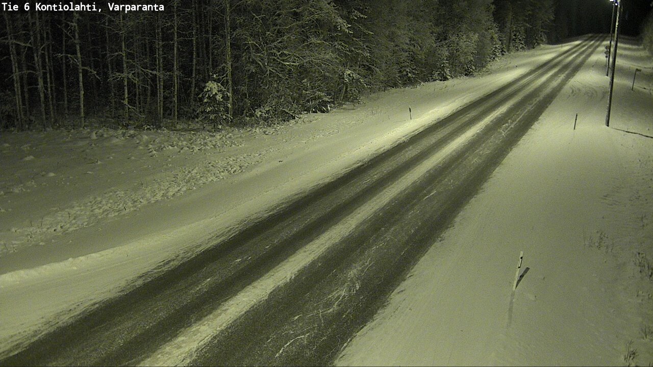 Kelikamerat Kuva Tie 6 Kontiolahti, Varpara, Kontiolahti, Pohjois-Karjala