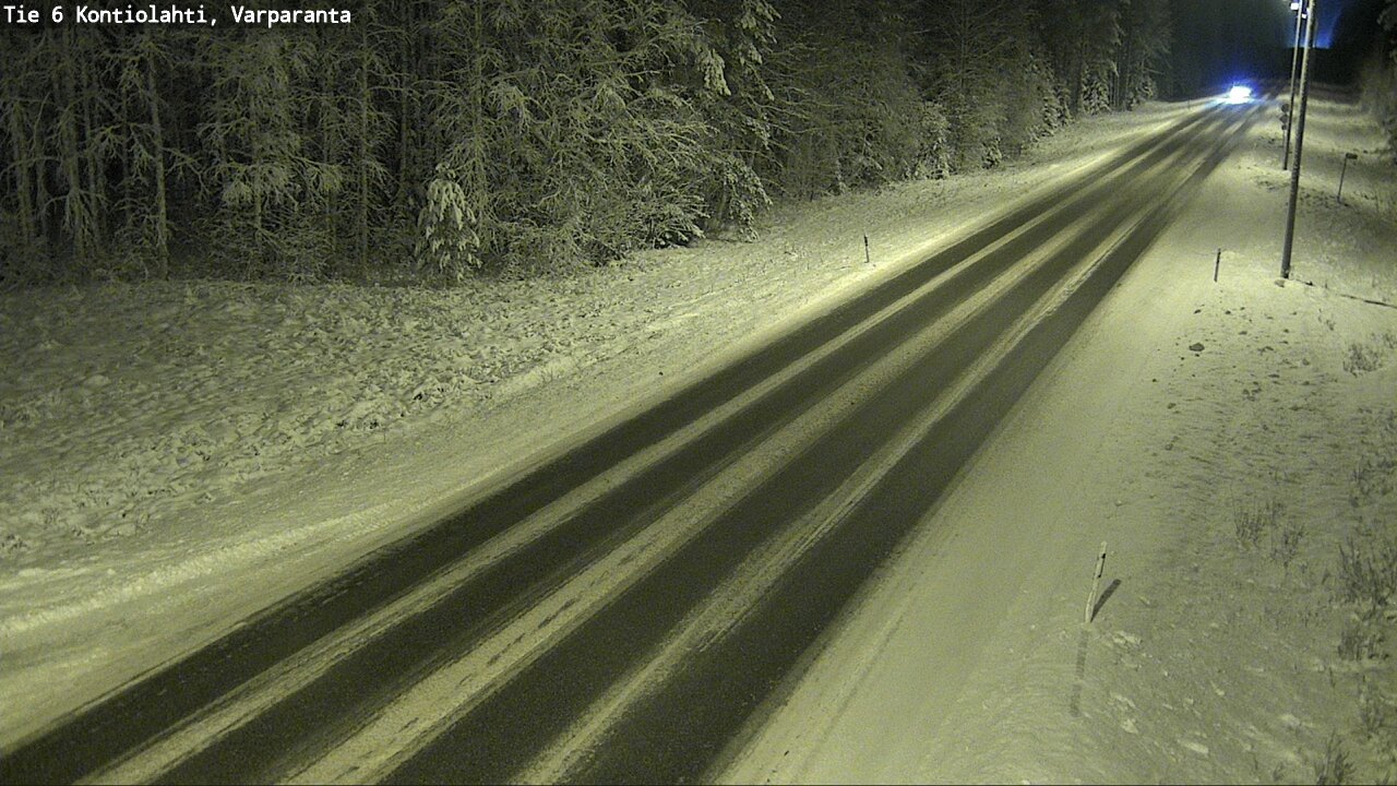 Kelikamerat Kuva Tie 6 Kontiolahti, Varpara, Kontiolahti, Pohjois-Karjala