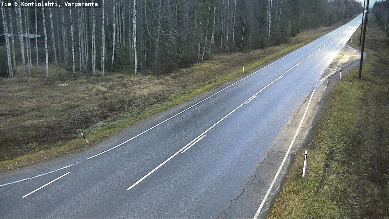 Kelikamerat Kuva Tie 6 Kontiolahti, Varpara, Kontiolahti, Pohjois-Karjala