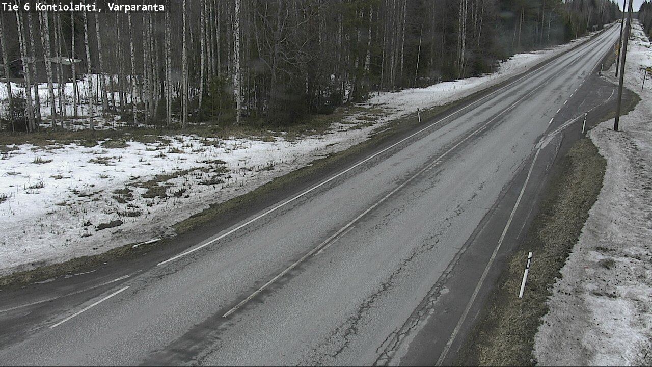Kelikamerat Kuva Tie 6 Kontiolahti, Varpara, Kontiolahti, Pohjois-Karjala