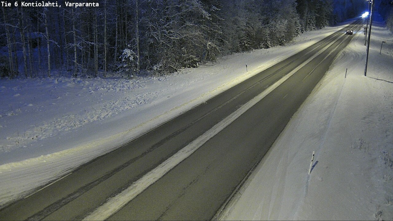 Kelikamerat Kuva Tie 6 Kontiolahti, Varpara, Kontiolahti, Pohjois-Karjala