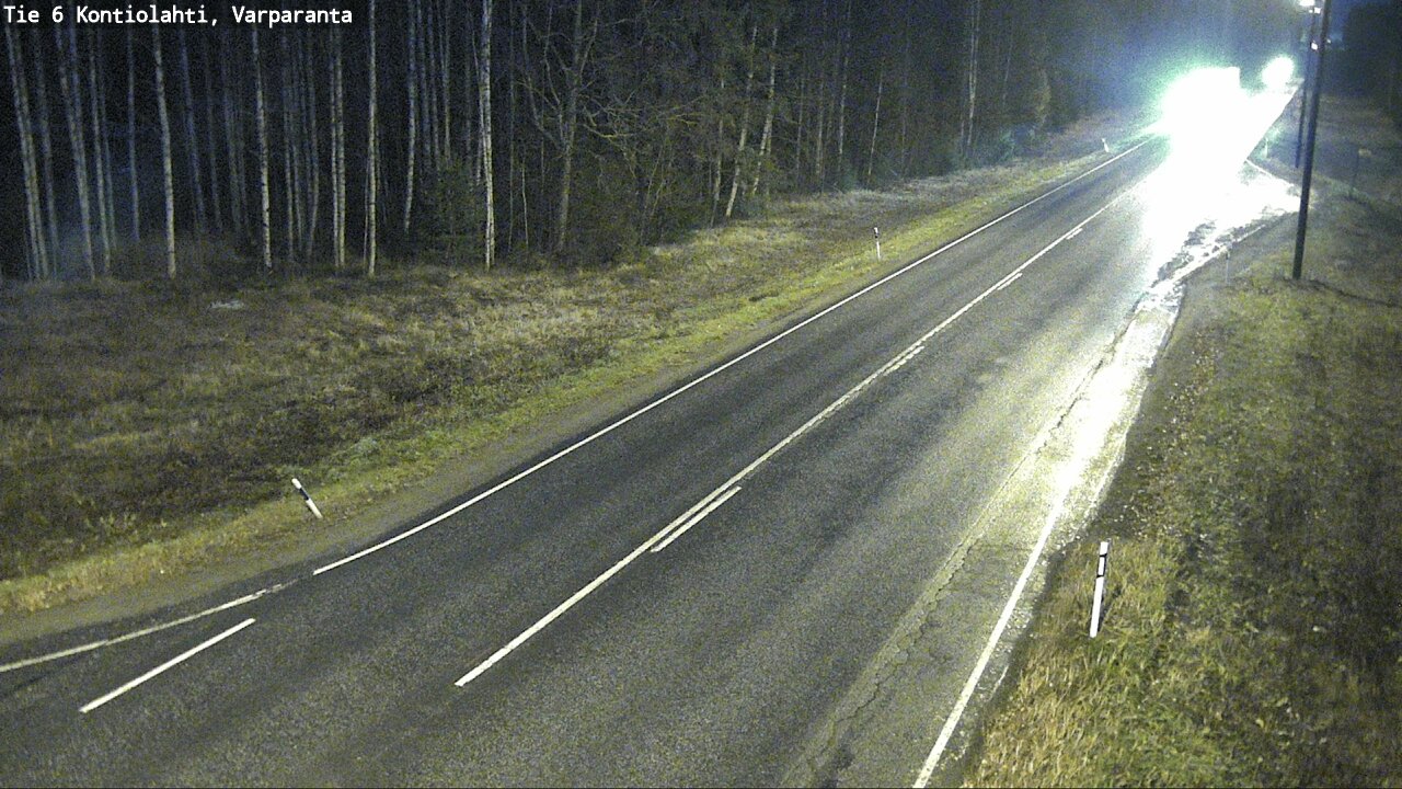 Kelikamerat Kuva Tie 6 Kontiolahti, Varpara, Kontiolahti, Pohjois-Karjala