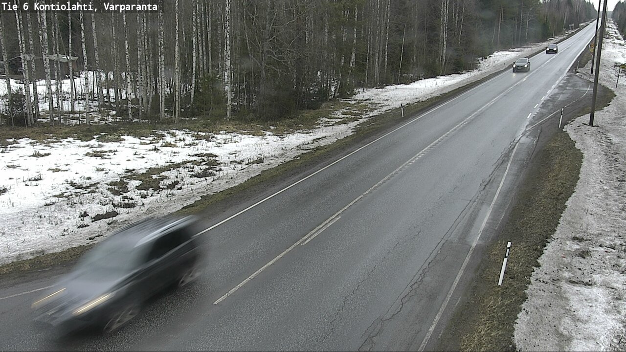 Kelikamerat Kuva Tie 6 Kontiolahti, Varpara, Kontiolahti, Pohjois-Karjala