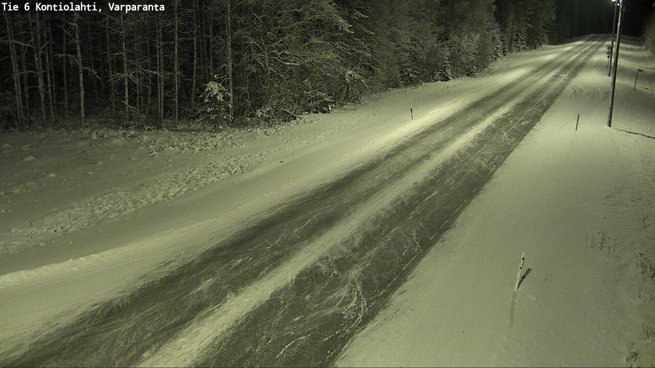 Kelikamerat Kuva Tie 6 Kontiolahti, Varpara, Kontiolahti, Pohjois-Karjala