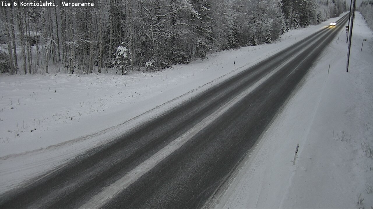 Kelikamerat Kuva Tie 6 Kontiolahti, Varpara, Kontiolahti, Pohjois-Karjala