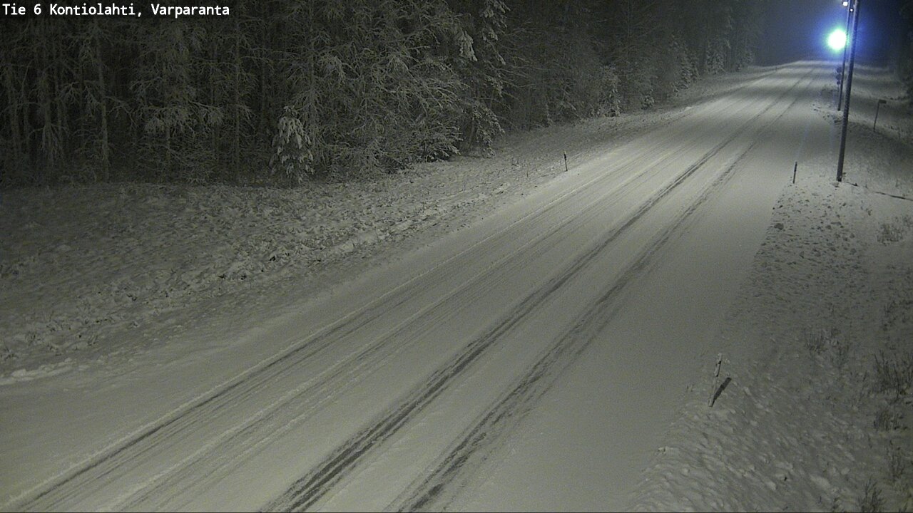 Kelikamerat Kuva Tie 6 Kontiolahti, Varpara, Kontiolahti, Pohjois-Karjala