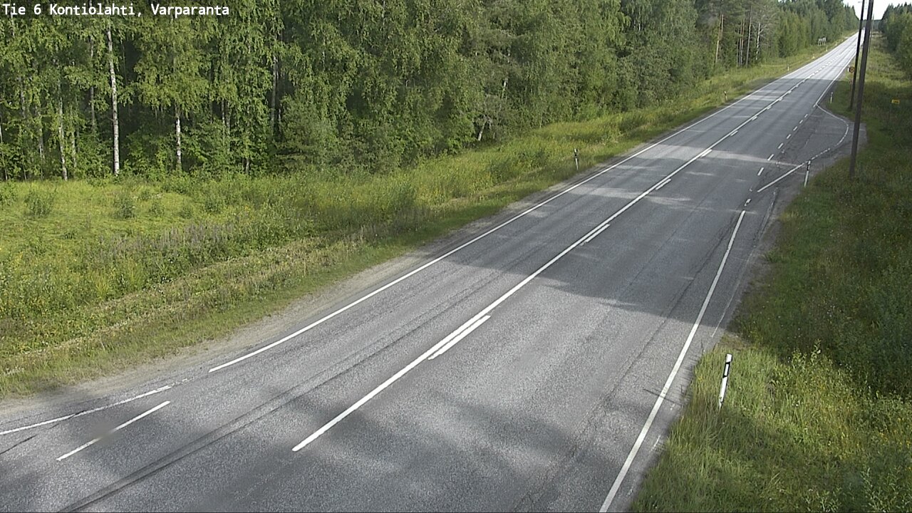 Kelikamerat Kuva Tie 6 Kontiolahti, Varpara, Kontiolahti, Pohjois-Karjala