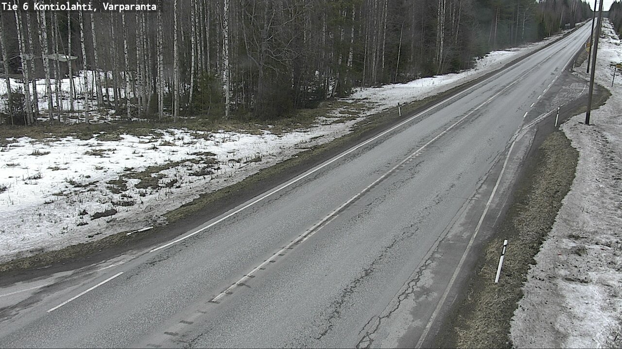 Kelikamerat Kuva Tie 6 Kontiolahti, Varpara, Kontiolahti, Pohjois-Karjala