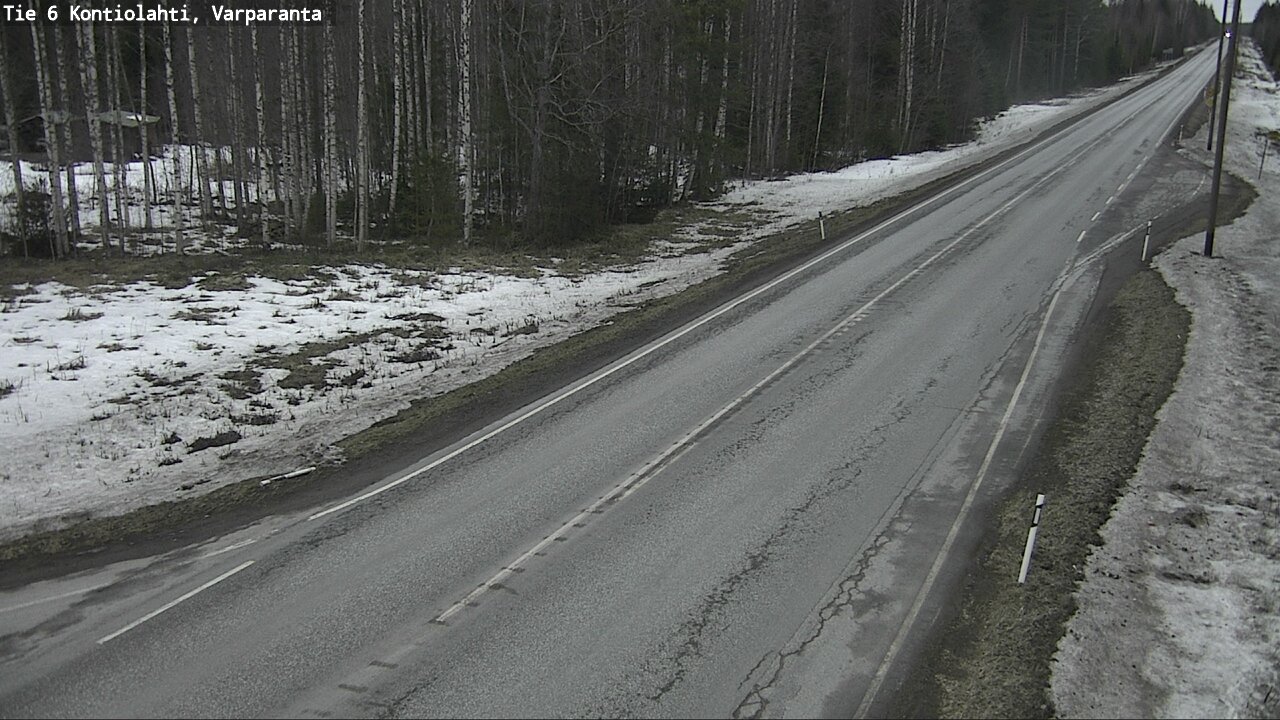 Kelikamerat Kuva Tie 6 Kontiolahti, Varpara, Kontiolahti, Pohjois-Karjala