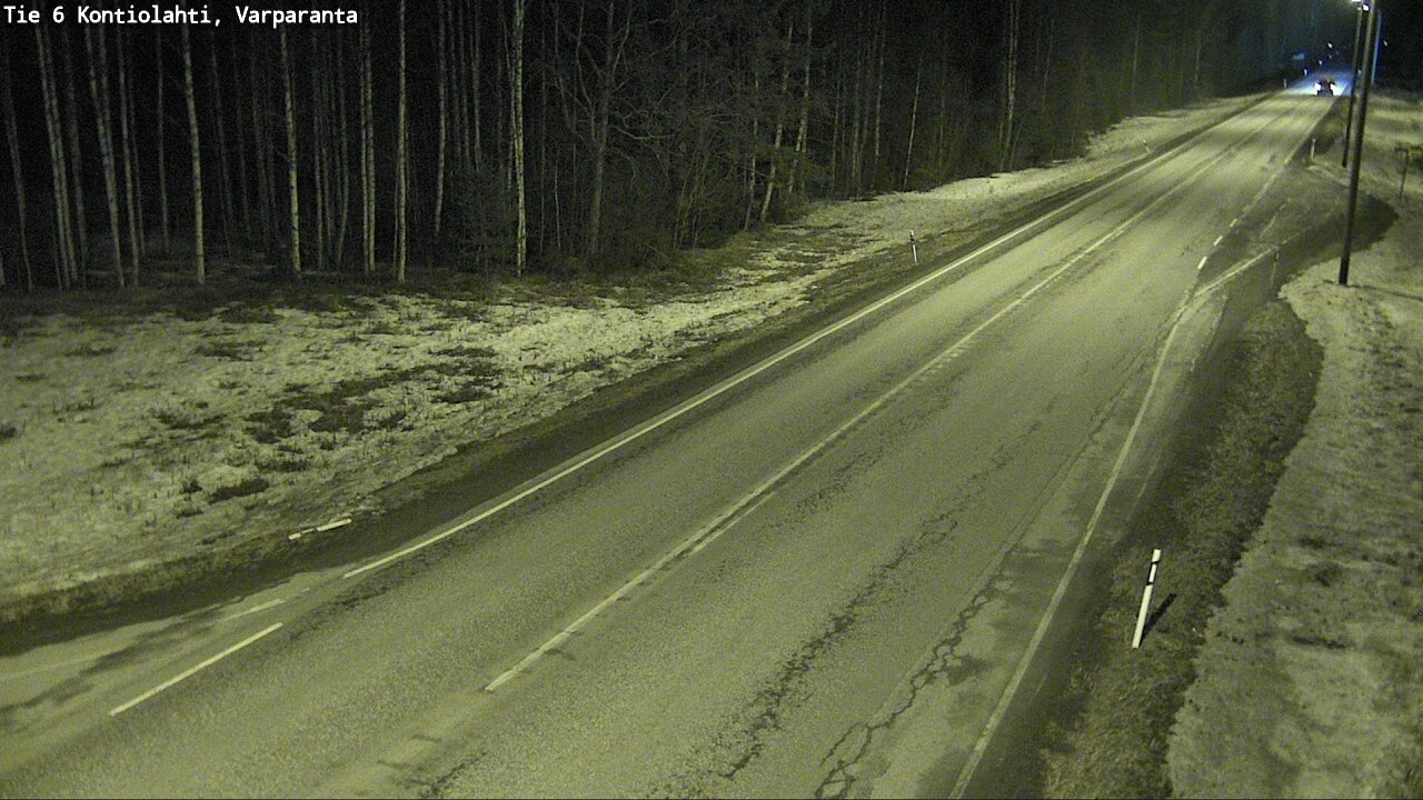 Kelikamerat Kuva Tie 6 Kontiolahti, Varpara, Kontiolahti, Pohjois-Karjala