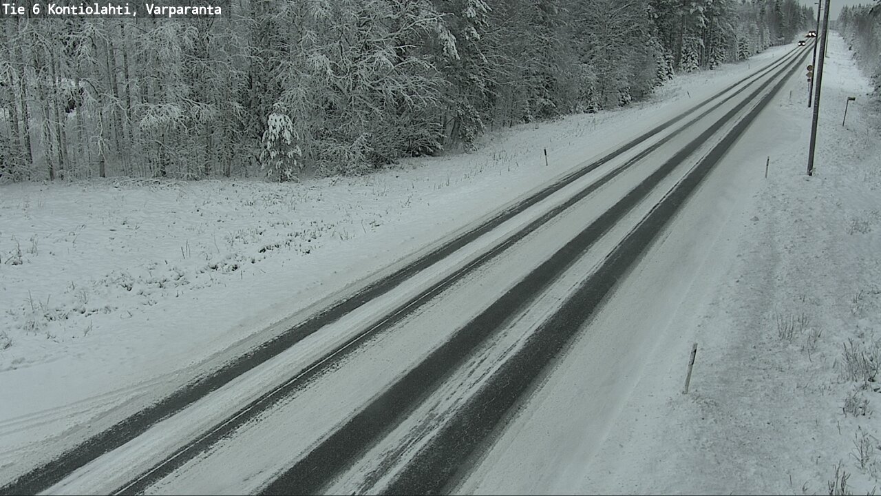 Kelikamerat Kuva Tie 6 Kontiolahti, Varpara, Kontiolahti, Pohjois-Karjala