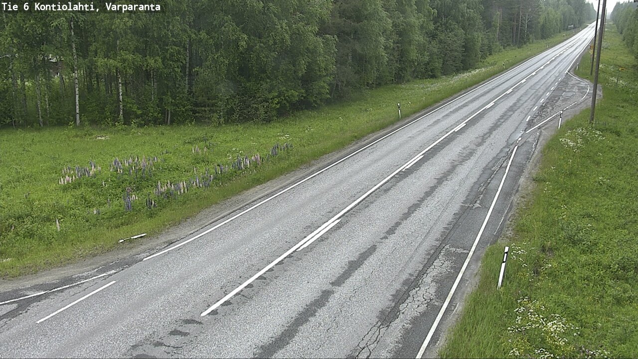 Kelikamerat Kuva Tie 6 Kontiolahti, Varpara, Kontiolahti, Pohjois-Karjala