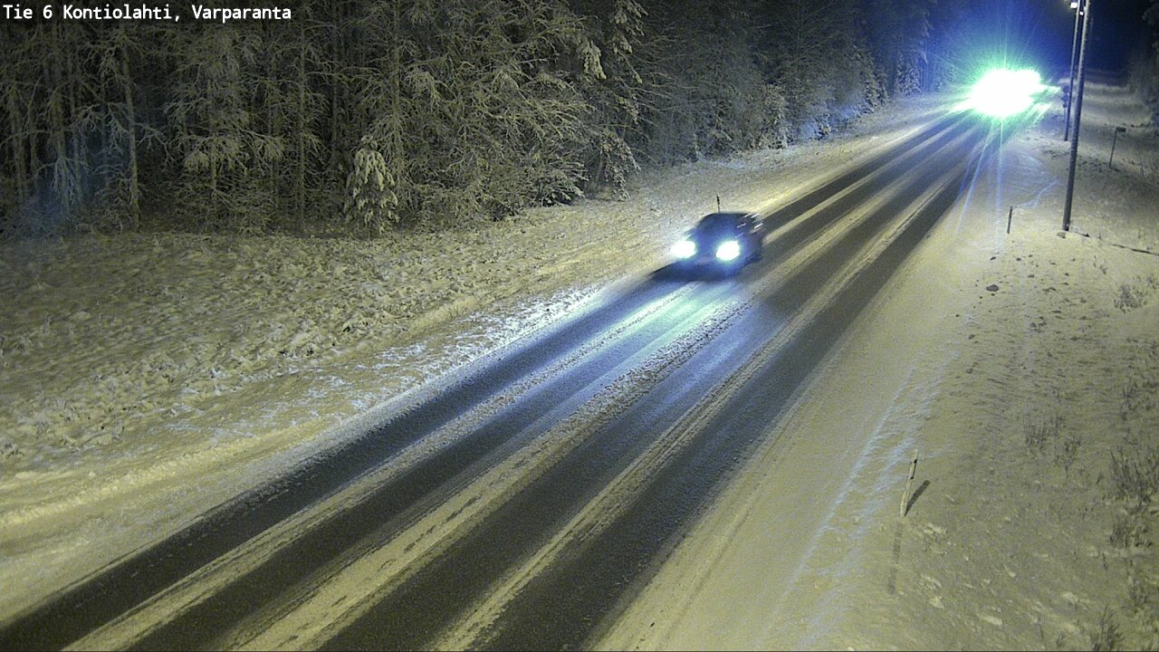 Kelikamerat Kuva Tie 6 Kontiolahti, Varpara, Kontiolahti, Pohjois-Karjala