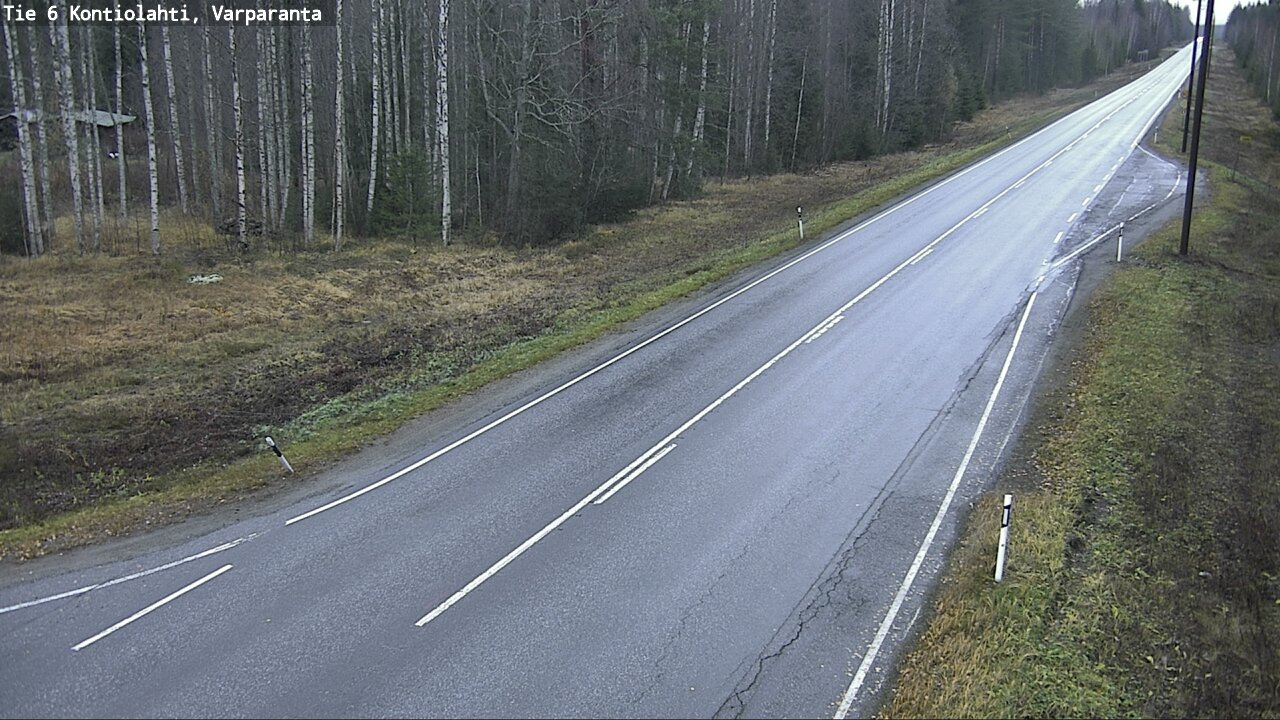 Kelikamerat Kuva Tie 6 Kontiolahti, Varpara, Kontiolahti, Pohjois-Karjala