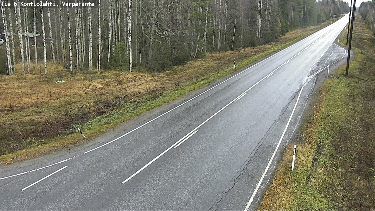 Kelikamerat Kuva Tie 6 Kontiolahti, Varpara, Kontiolahti, Pohjois-Karjala