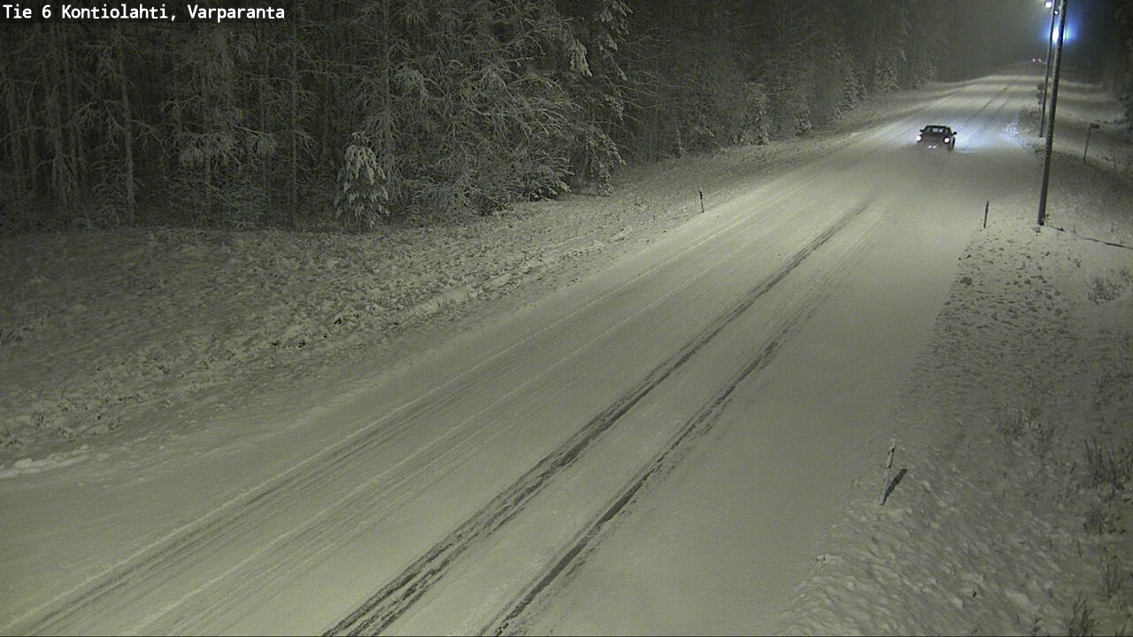 Kelikamerat Kuva Tie 6 Kontiolahti, Varpara, Kontiolahti, Pohjois-Karjala