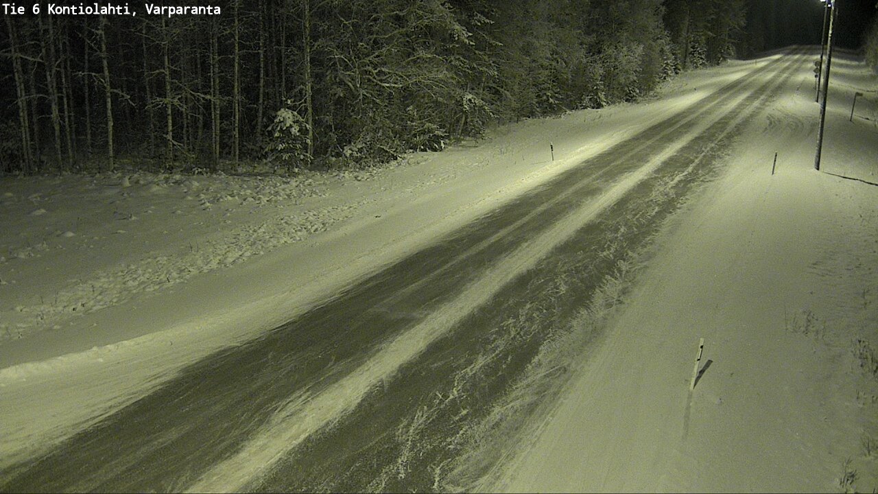 Kelikamerat Kuva Tie 6 Kontiolahti, Varpara, Kontiolahti, Pohjois-Karjala