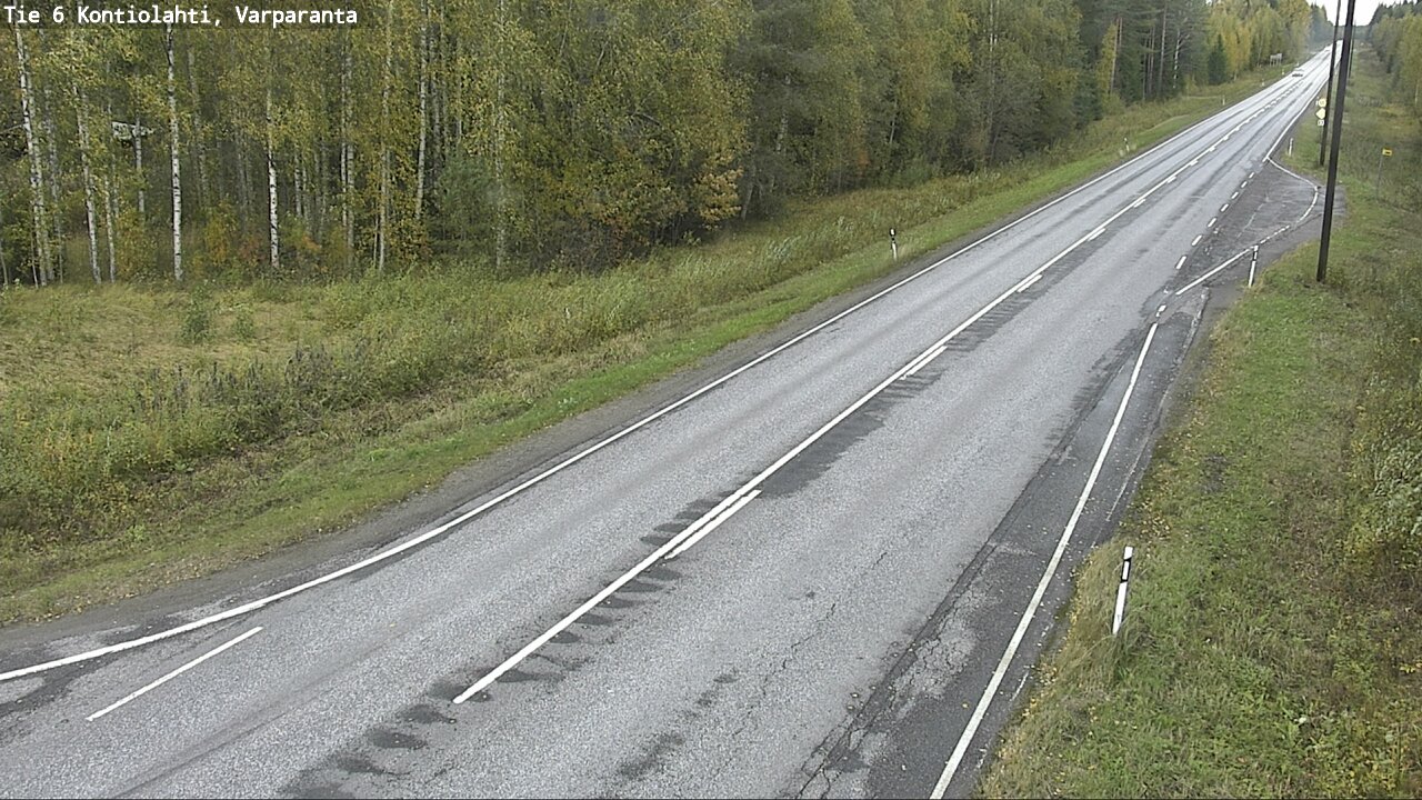 Kelikamerat Kuva Tie 6 Kontiolahti, Varpara, Kontiolahti, Pohjois-Karjala