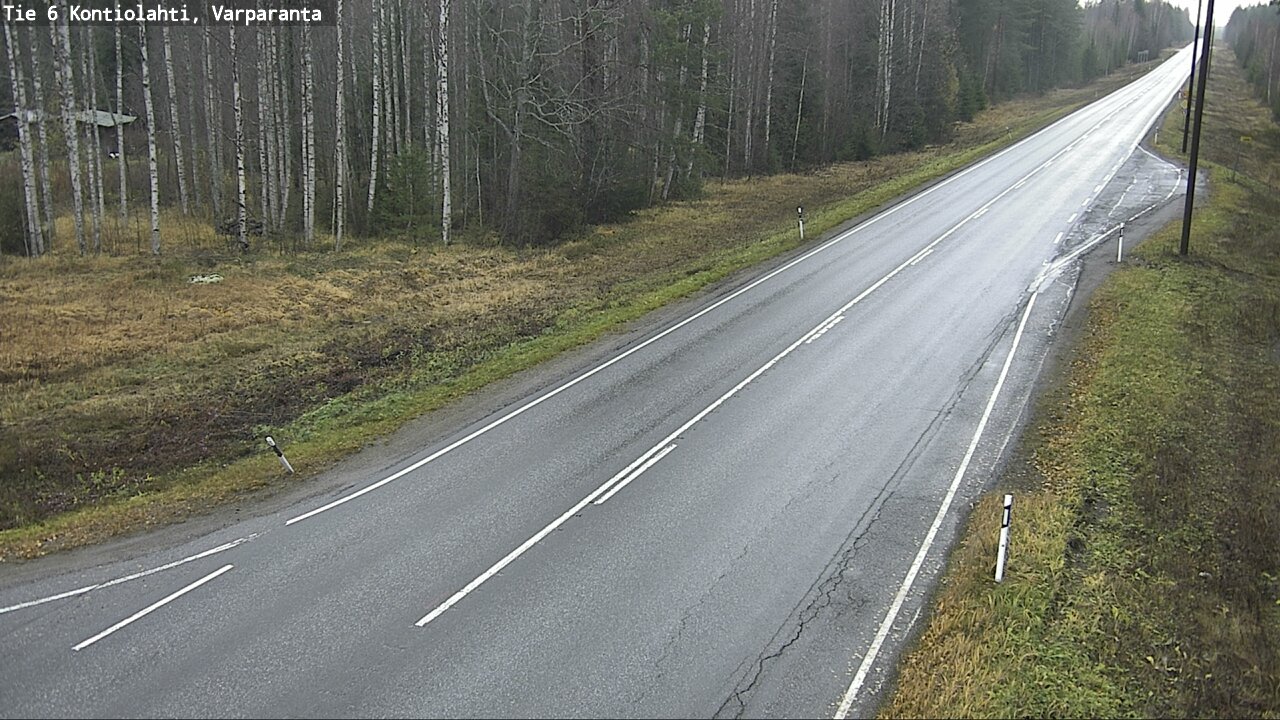 Kelikamerat Kuva Tie 6 Kontiolahti, Varpara, Kontiolahti, Pohjois-Karjala