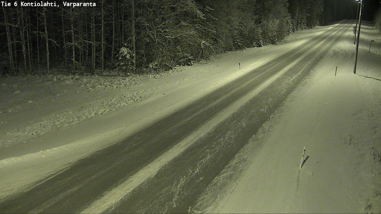 Kelikamerat Kuva Tie 6 Kontiolahti, Varpara, Kontiolahti, Pohjois-Karjala