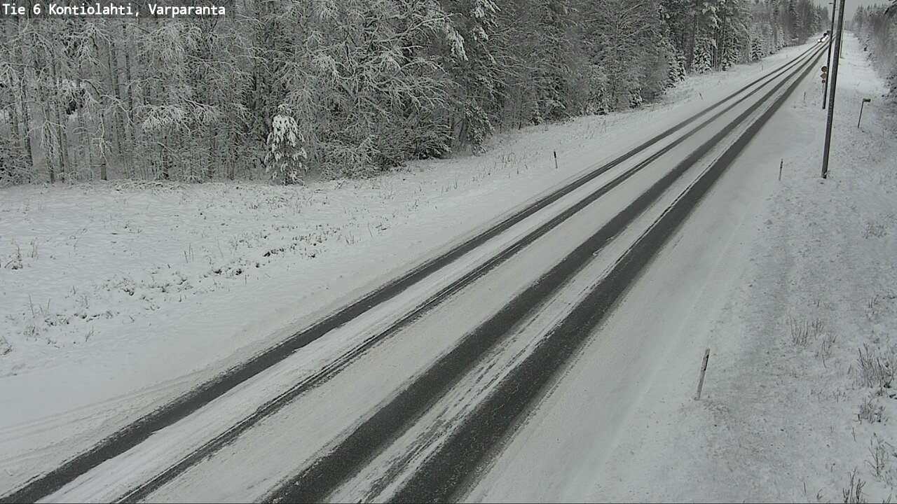Kelikamerat Kuva Tie 6 Kontiolahti, Varpara, Kontiolahti, Pohjois-Karjala