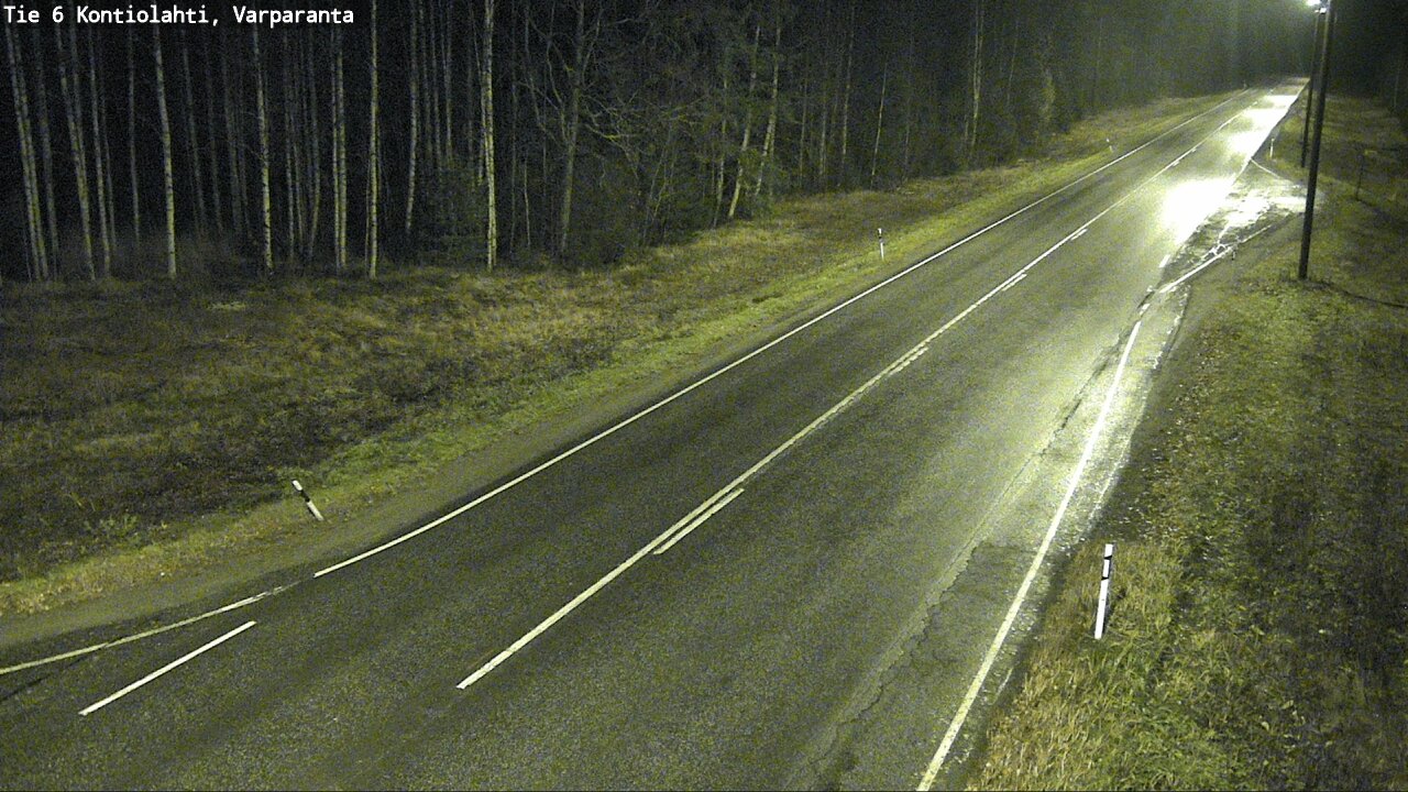 Kelikamerat Kuva Tie 6 Kontiolahti, Varpara, Kontiolahti, Pohjois-Karjala