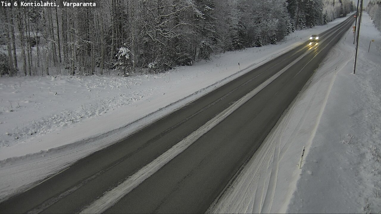 Kelikamerat Kuva Tie 6 Kontiolahti, Varpara, Kontiolahti, Pohjois-Karjala