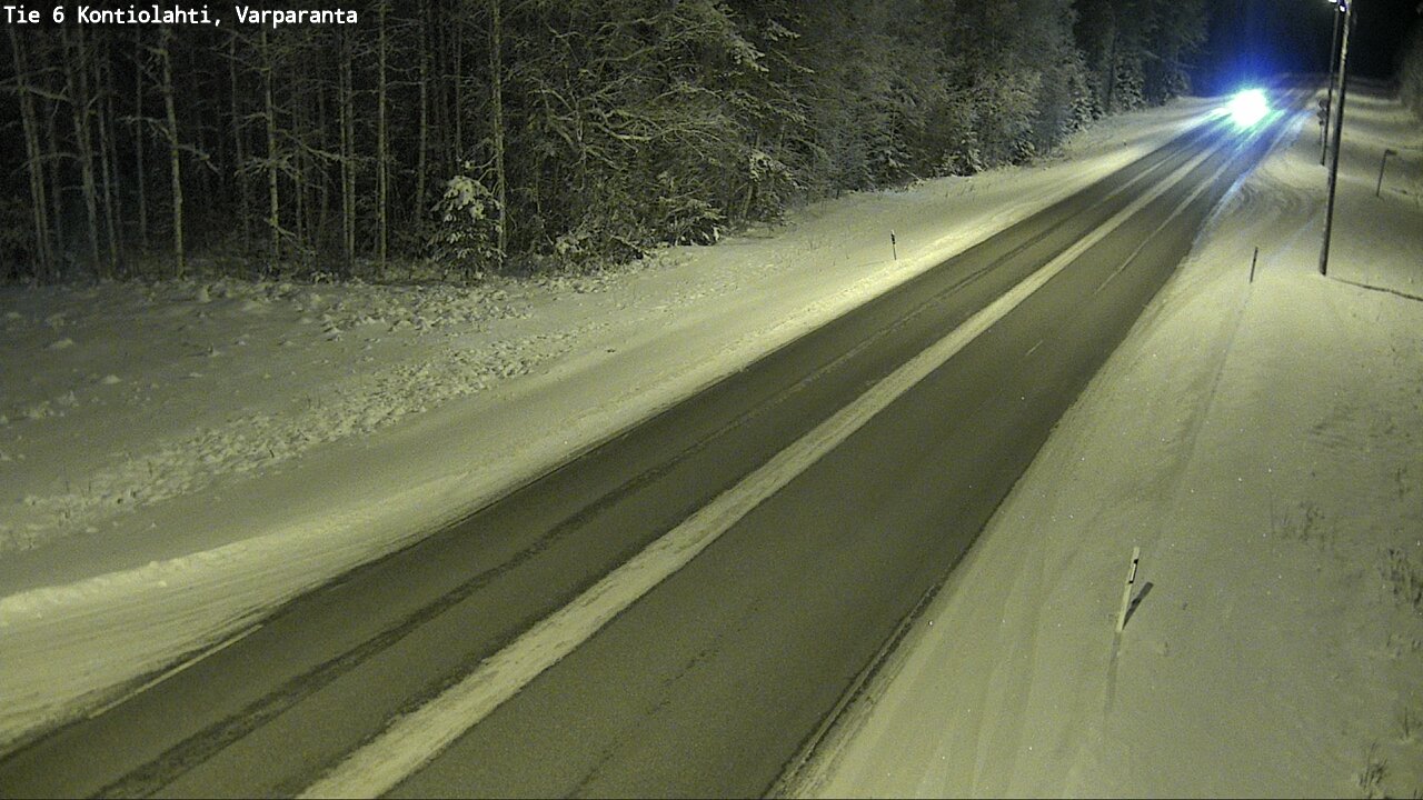 Kelikamerat Kuva Tie 6 Kontiolahti, Varpara, Kontiolahti, Pohjois-Karjala