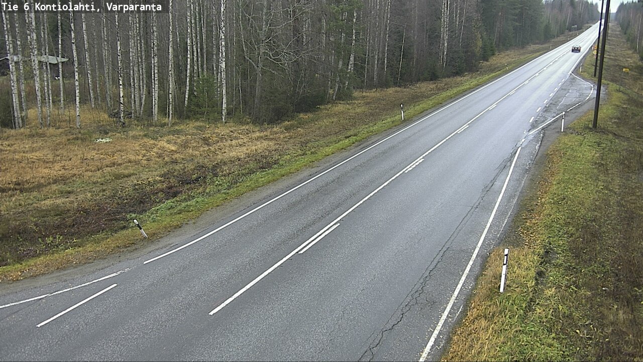 Kelikamerat Kuva Tie 6 Kontiolahti, Varpara, Kontiolahti, Pohjois-Karjala