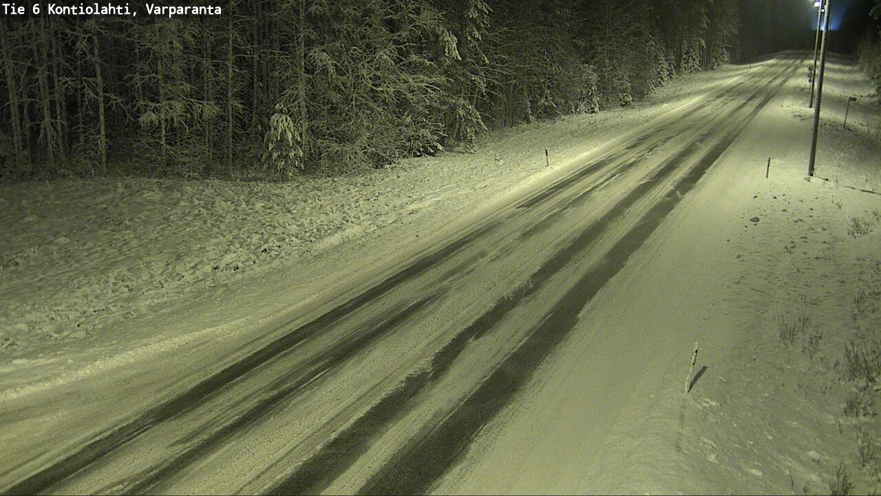 Kelikamerat Kuva Tie 6 Kontiolahti, Varpara, Kontiolahti, Pohjois-Karjala
