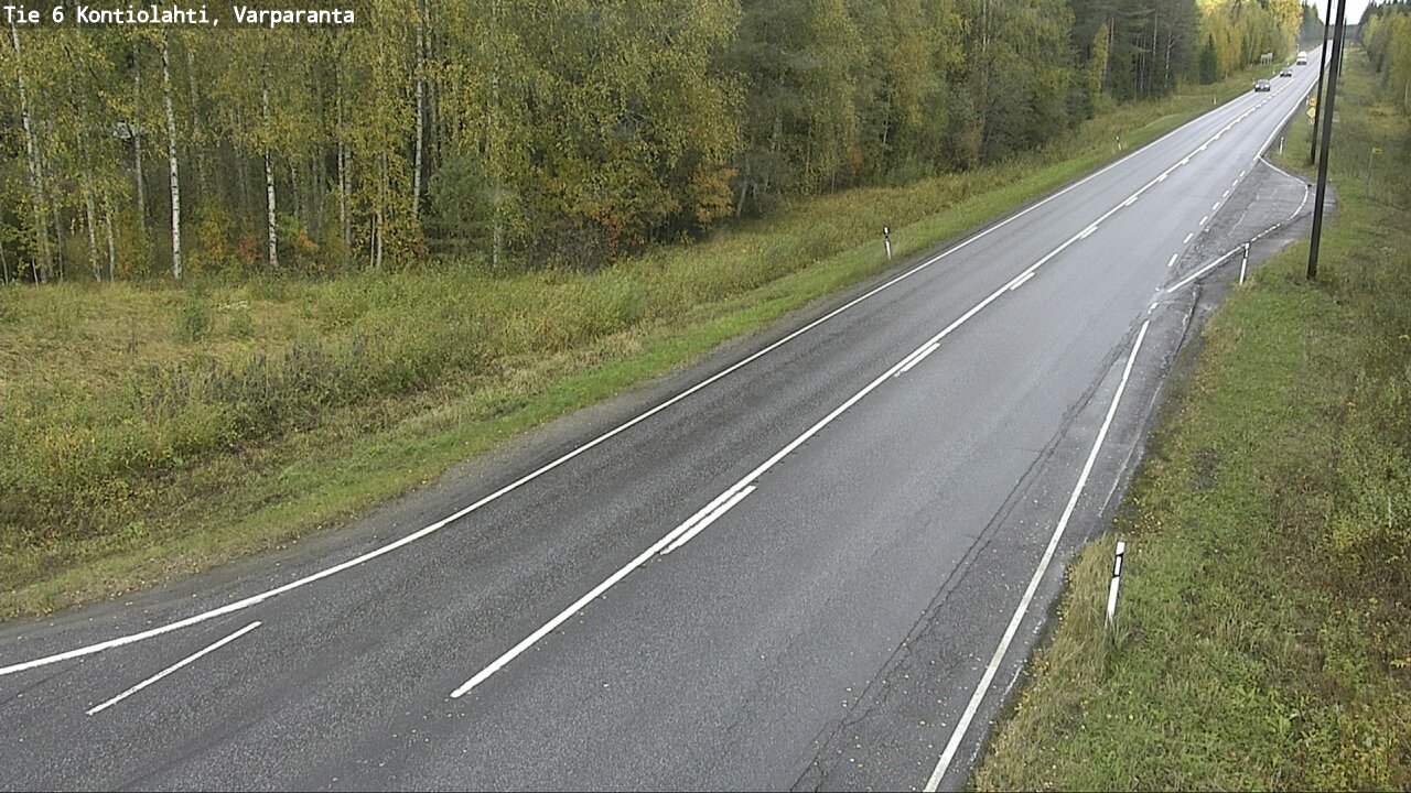Kelikamerat Kuva Tie 6 Kontiolahti, Varpara, Kontiolahti, Pohjois-Karjala