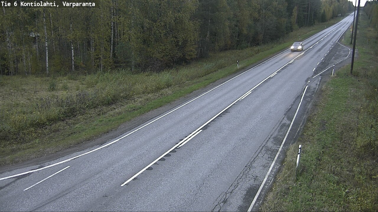 Weather Camera Image Road 6 Kontiolahti, Varparanta, Kontiolahti, Pohjois-Karjala