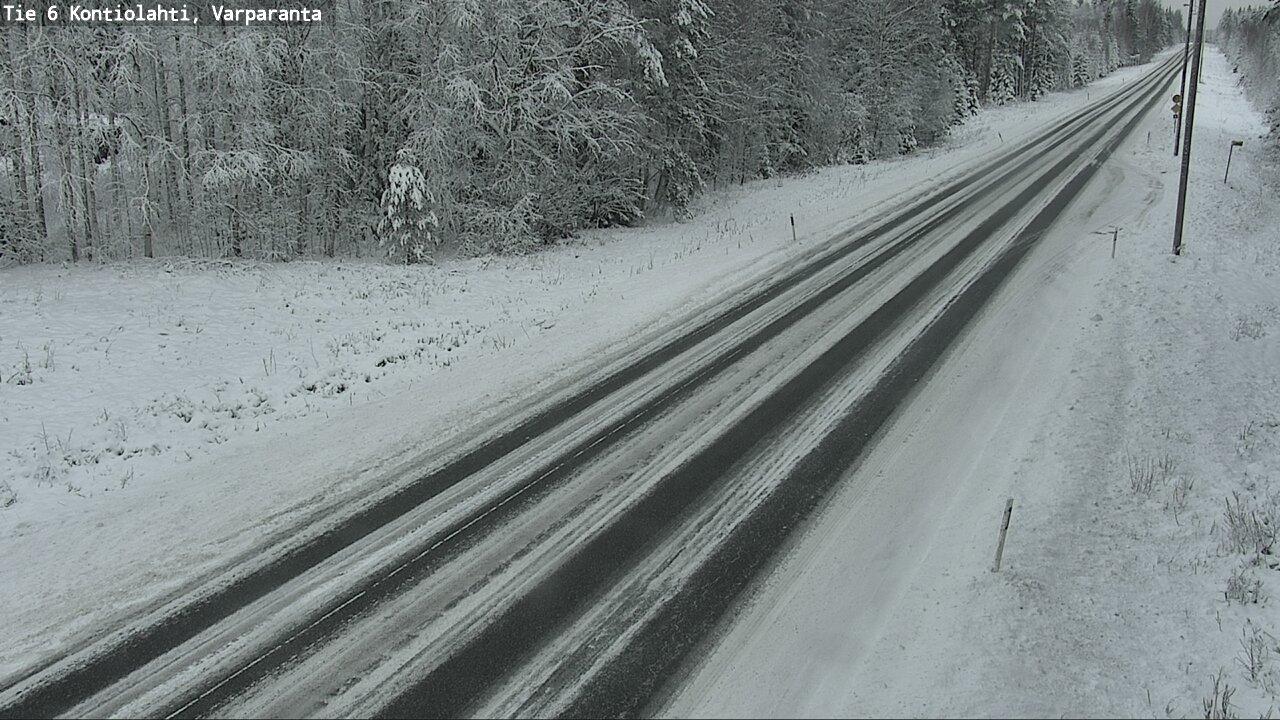Kelikamerat Kuva Tie 6 Kontiolahti, Varpara, Kontiolahti, Pohjois-Karjala